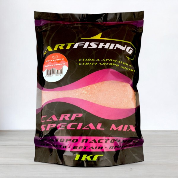 Прикормка Art Fishing Carp Special Mix, 1кг, Полуниця - Шовковиця